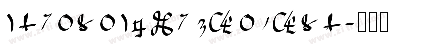 animematrix mb en字体转换